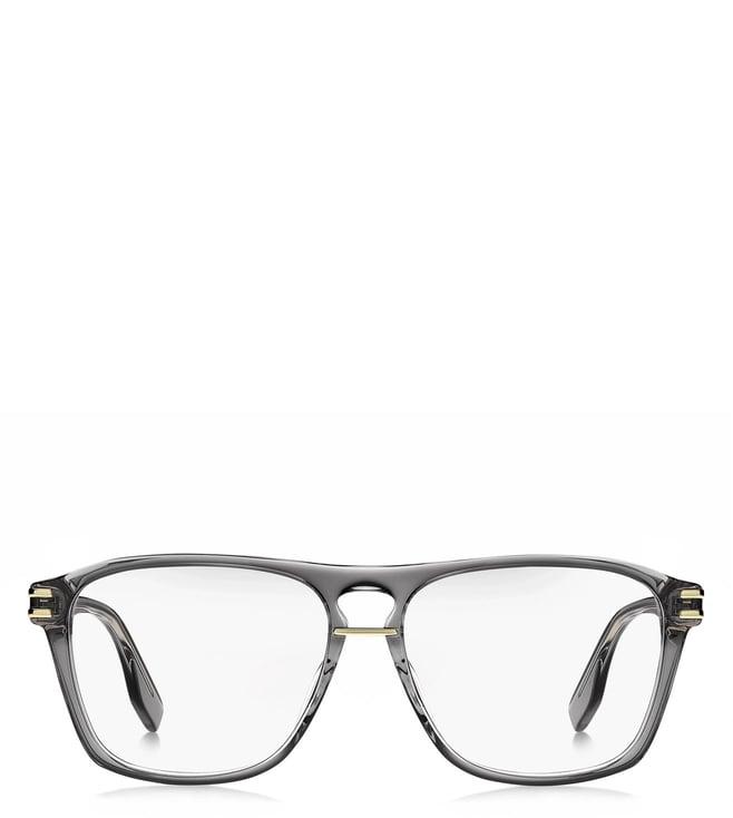 marc jacobs 679 kb7 5614 grey square eyewear frames for men