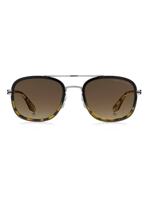 marc jacobs brown aviator sunglasses for men