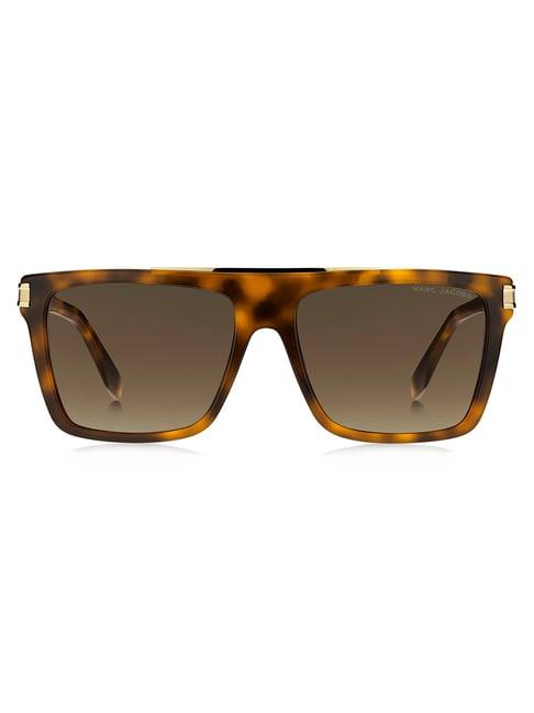 marc jacobs brown square sunglasses for men