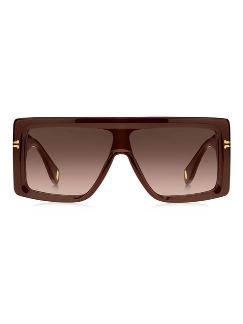 marc jacobs brown square sunglasses for women