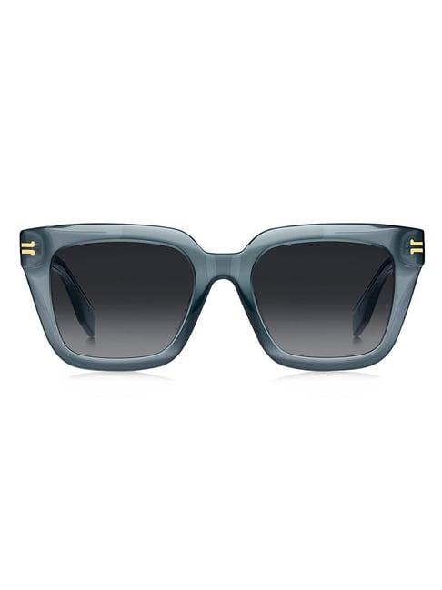 marc jacobs dark grey square sunglasses for women