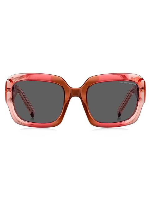 marc jacobs grey rectangular sunglasses for women