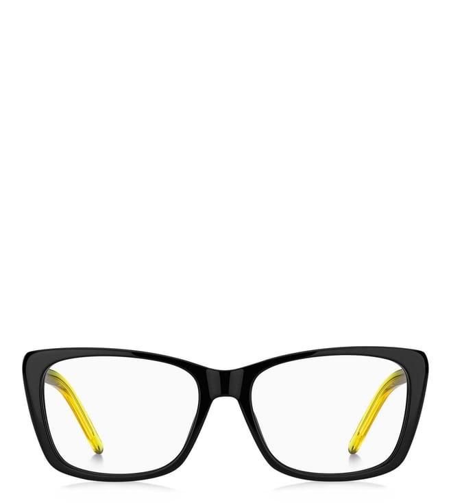 marc jacobs imk215bl54 black square eyewear frames for women