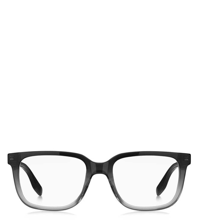 marc jacobs imk275bl53 transparent black square eyewear frames for men