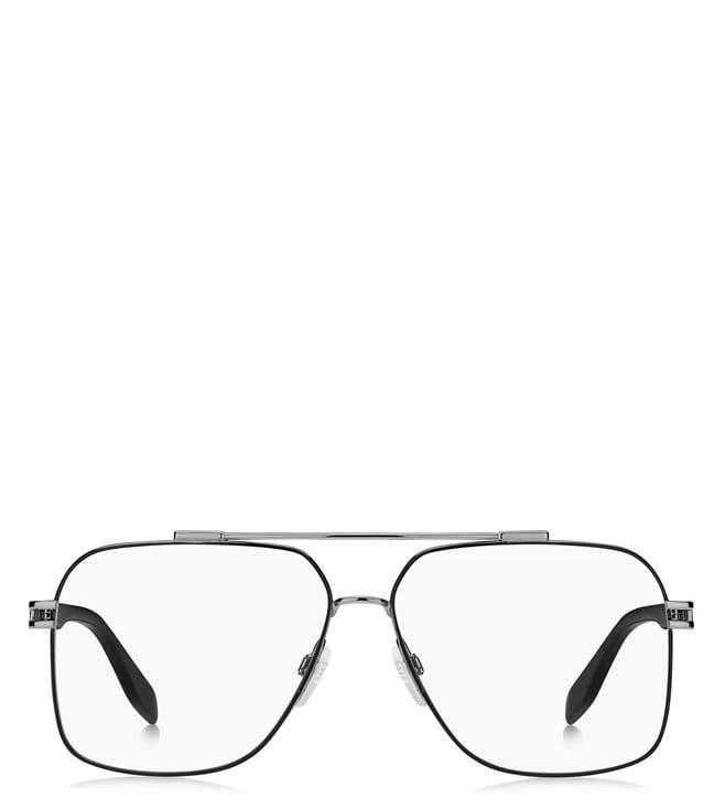 marc jacobs marc 634 black aviator eyewear frames for men