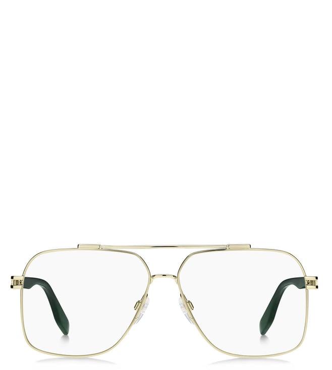 marc jacobs marc 634 gold aviator eyewear frames for men