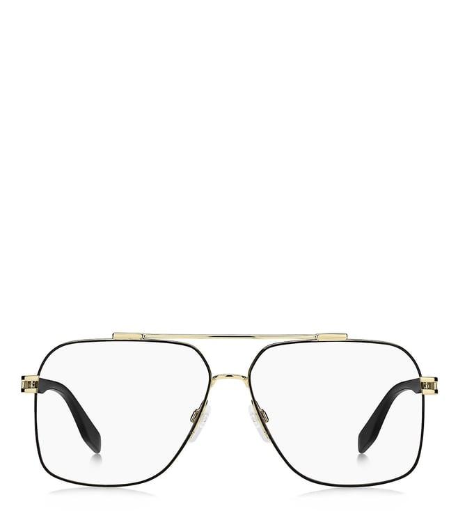 marc jacobs marc 634 rhl es black aviator eyewear frames for men