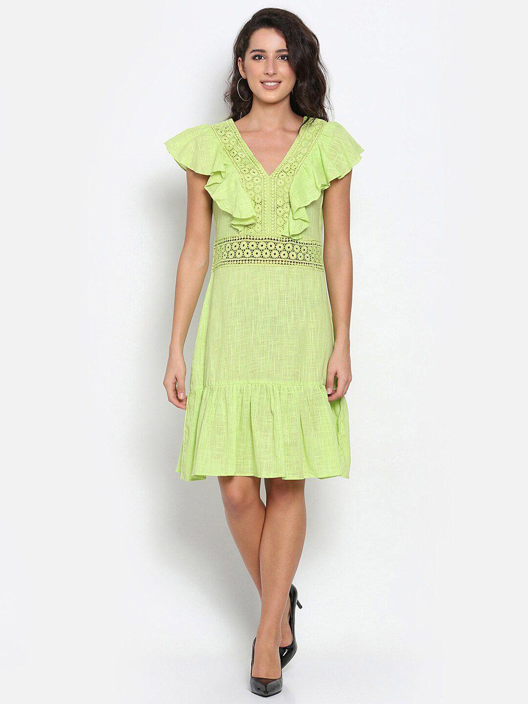 marc louis green dress