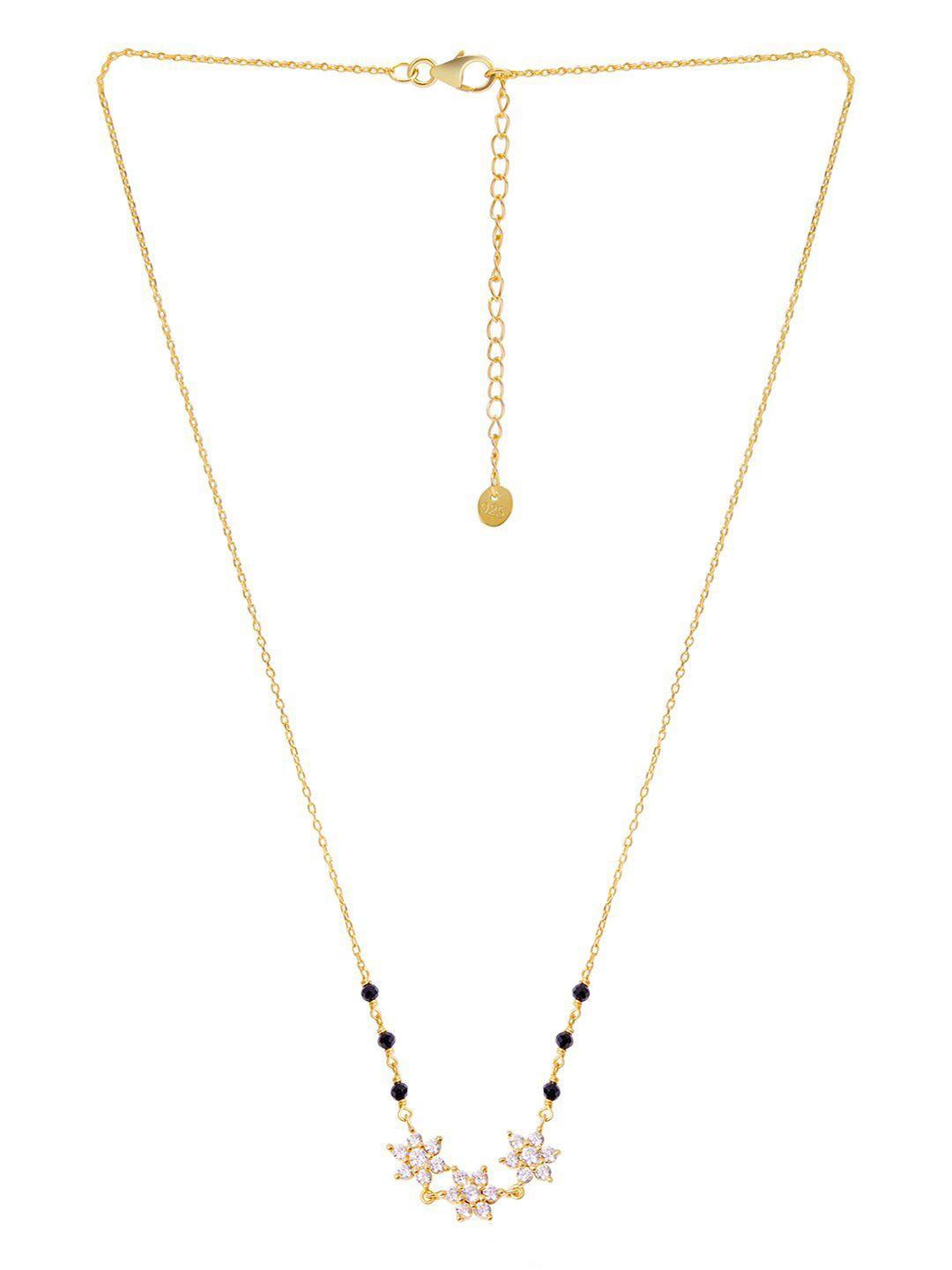 march by fablestreet gold-plated silver mangalsutra