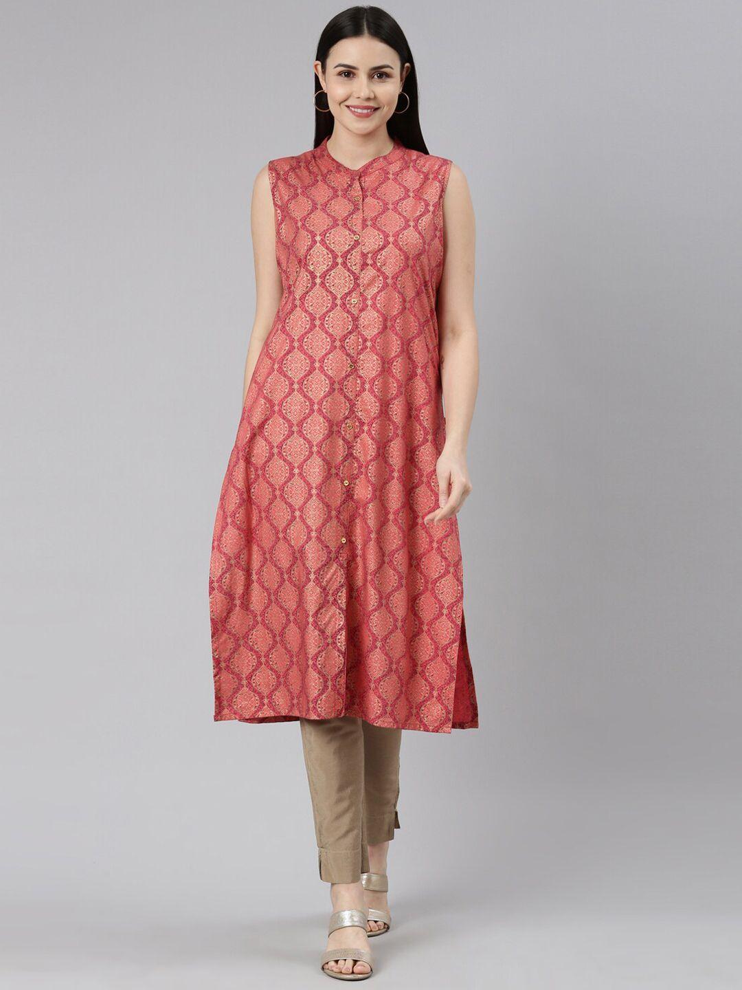 marcia ethnic motifs printed a-line kurta