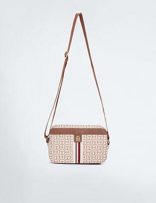 margot jacquard crossbody bag