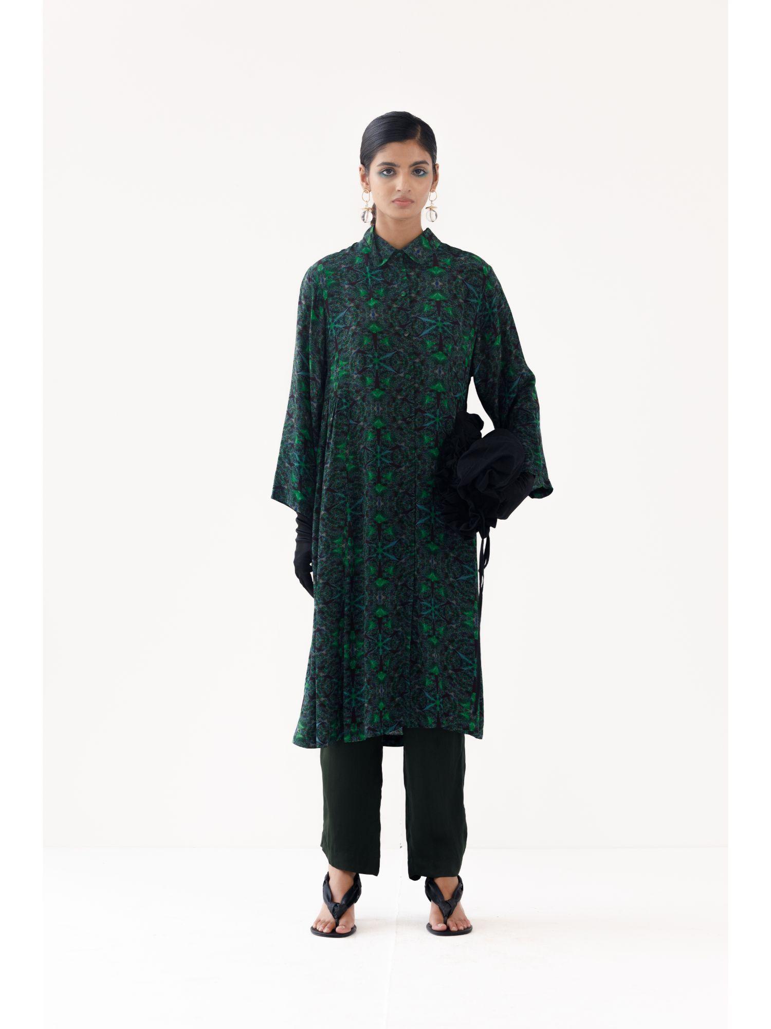 maria kurta - green