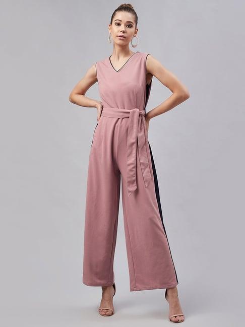 marie claire pink jumpsuit