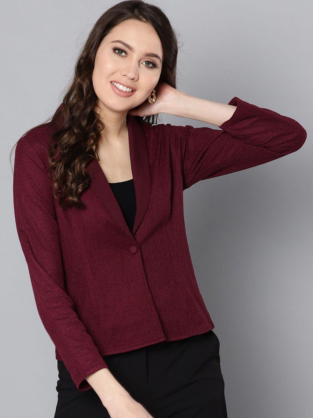 marie claire shawl collar single breasted blazers