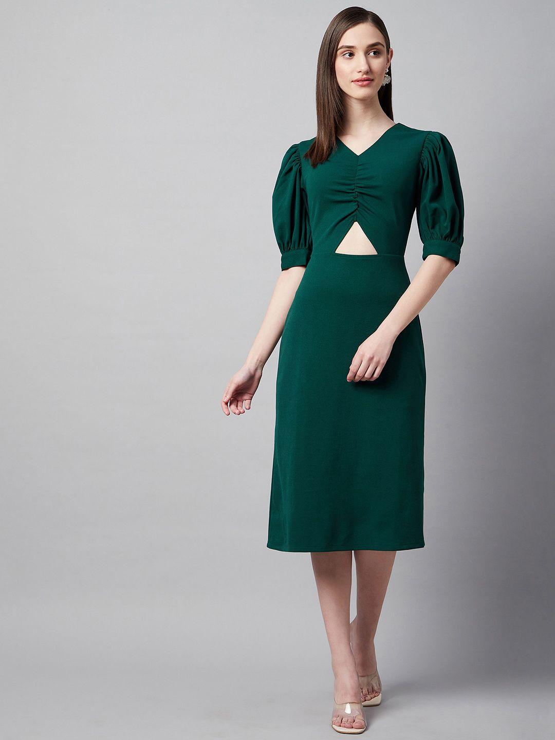 marie claire sheath midi dress