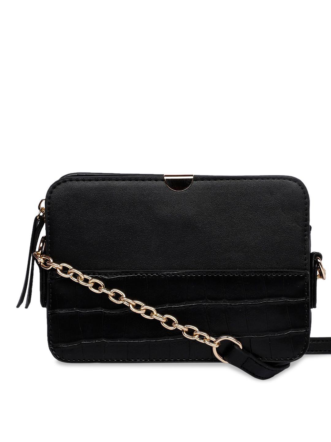 marie claire textured structured sling bag