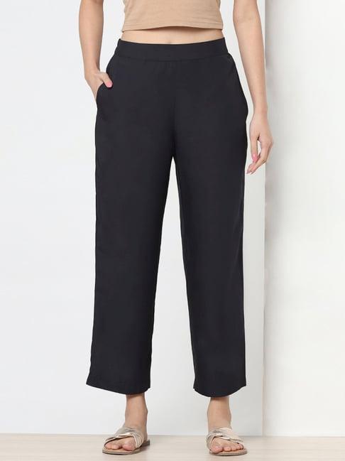 marigold lane black regular fit pants