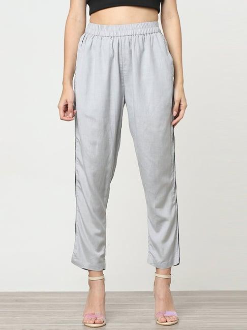 marigold lane grey regular fit pants