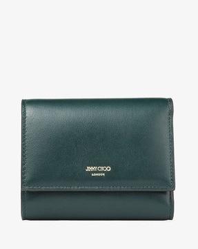 marinda leather tri-fold wallet