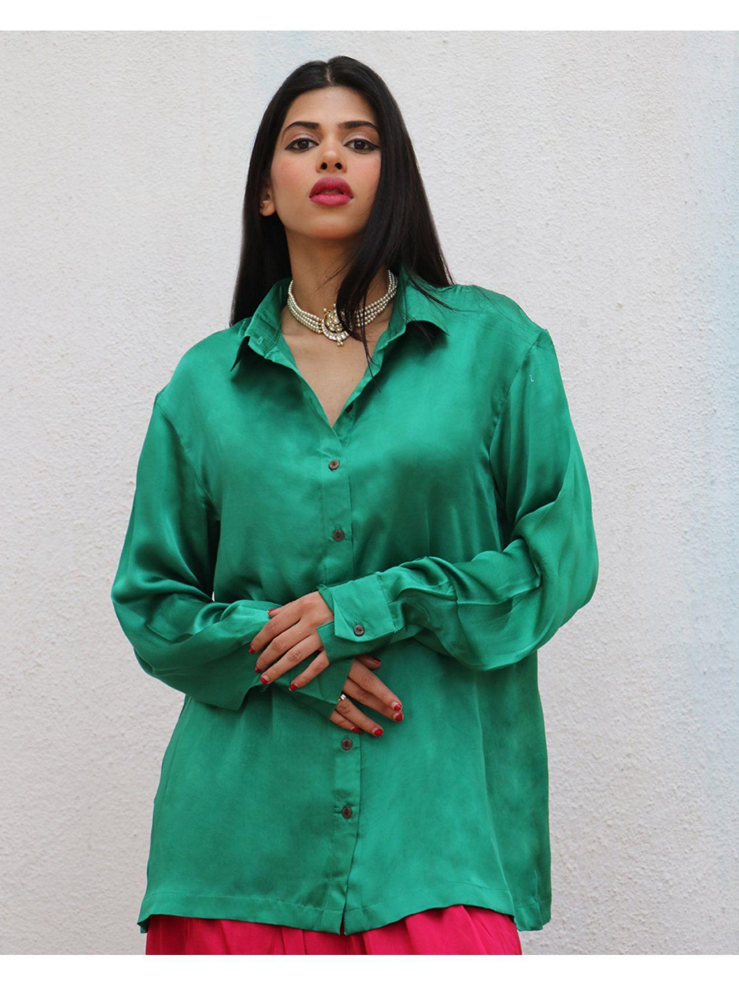 marissa modal silk shirt