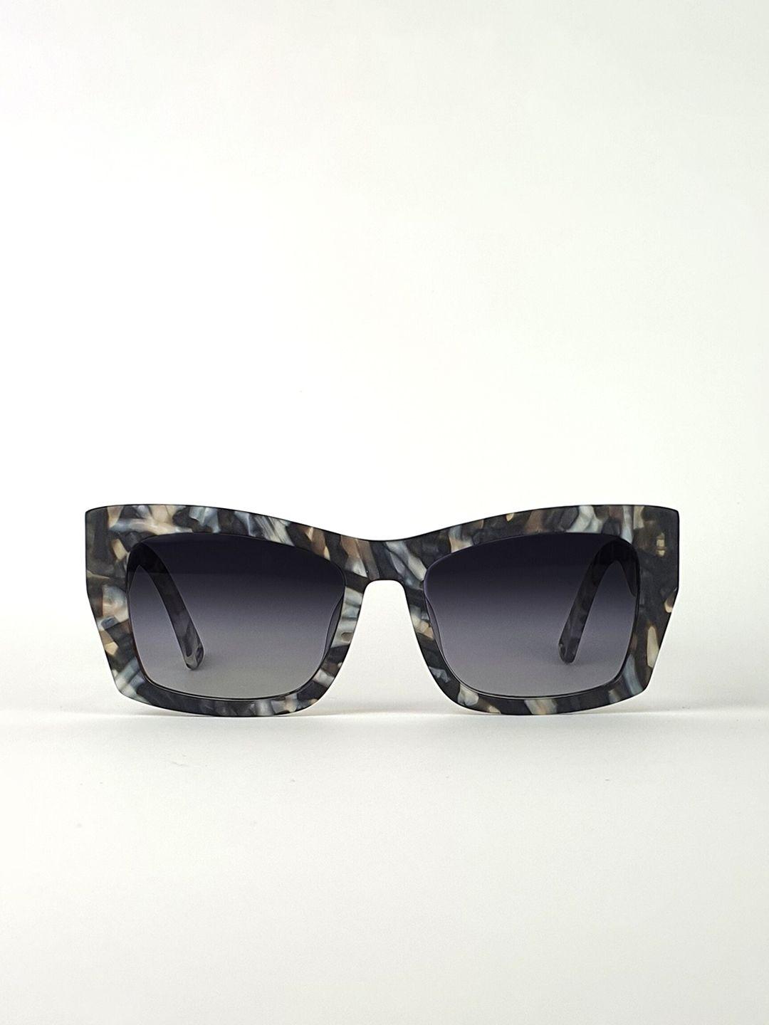marjo eyewear square acetate sunglasses with polarised & uv protected lens