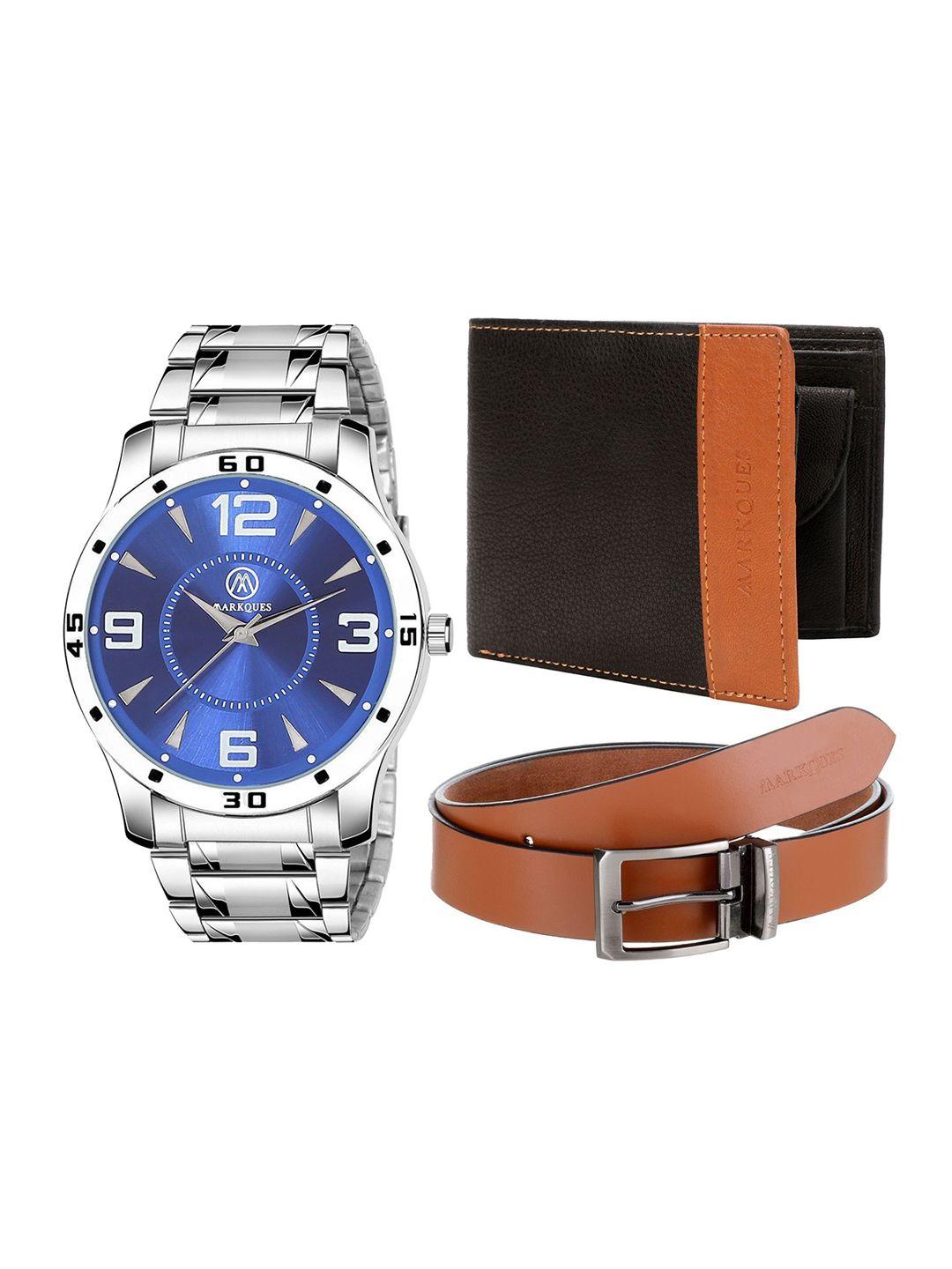 markques men solid accessory gift set