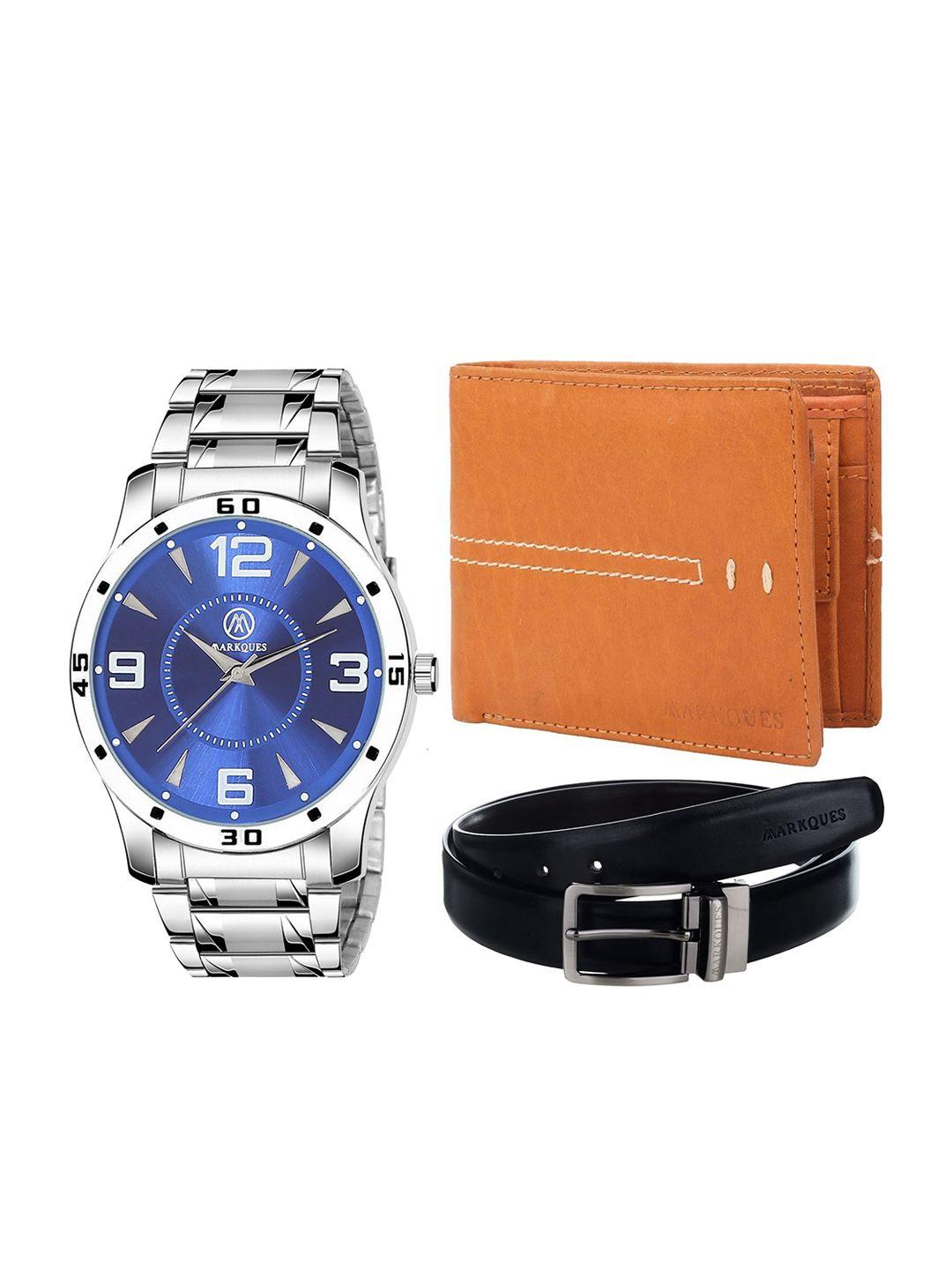 markques men solid accessory gift set