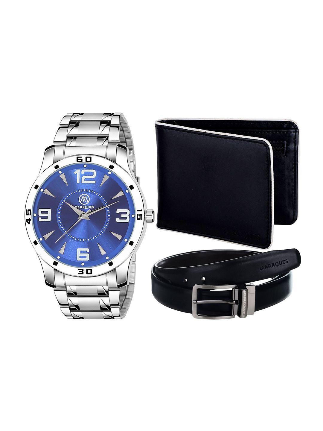 markques men solid accessory gift set