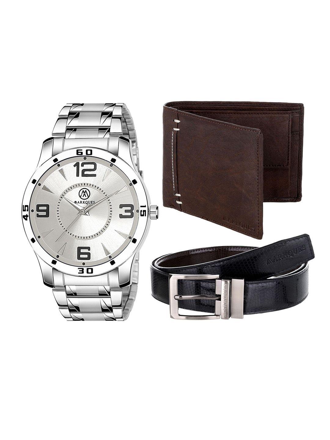 markques men solid accessory gift set