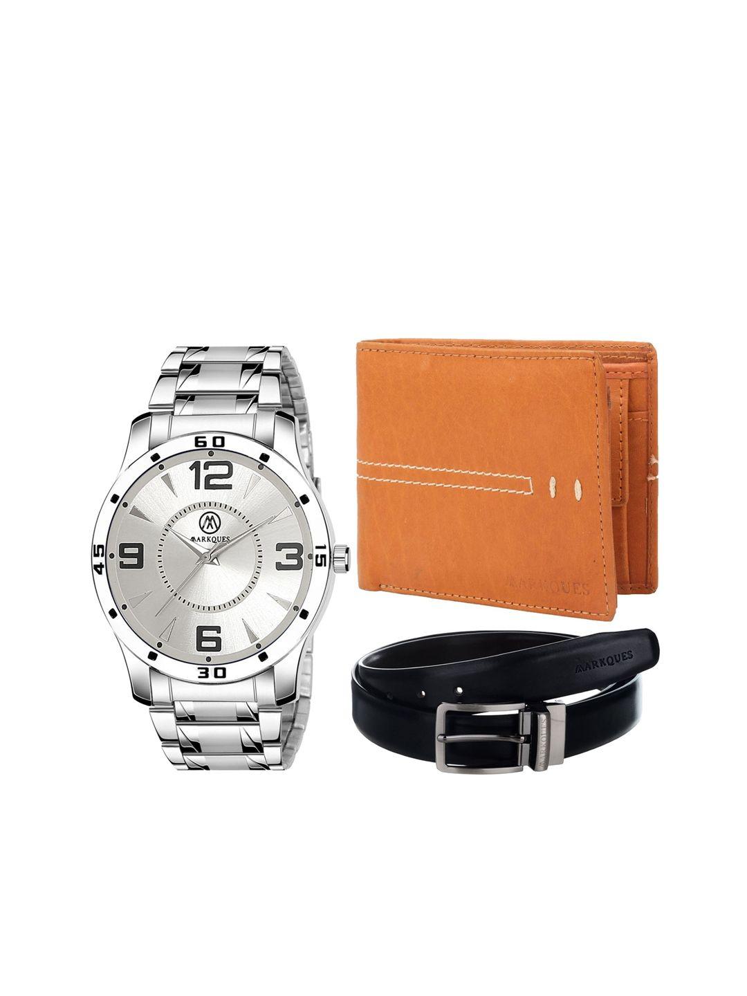 markques men solid accessory gift set