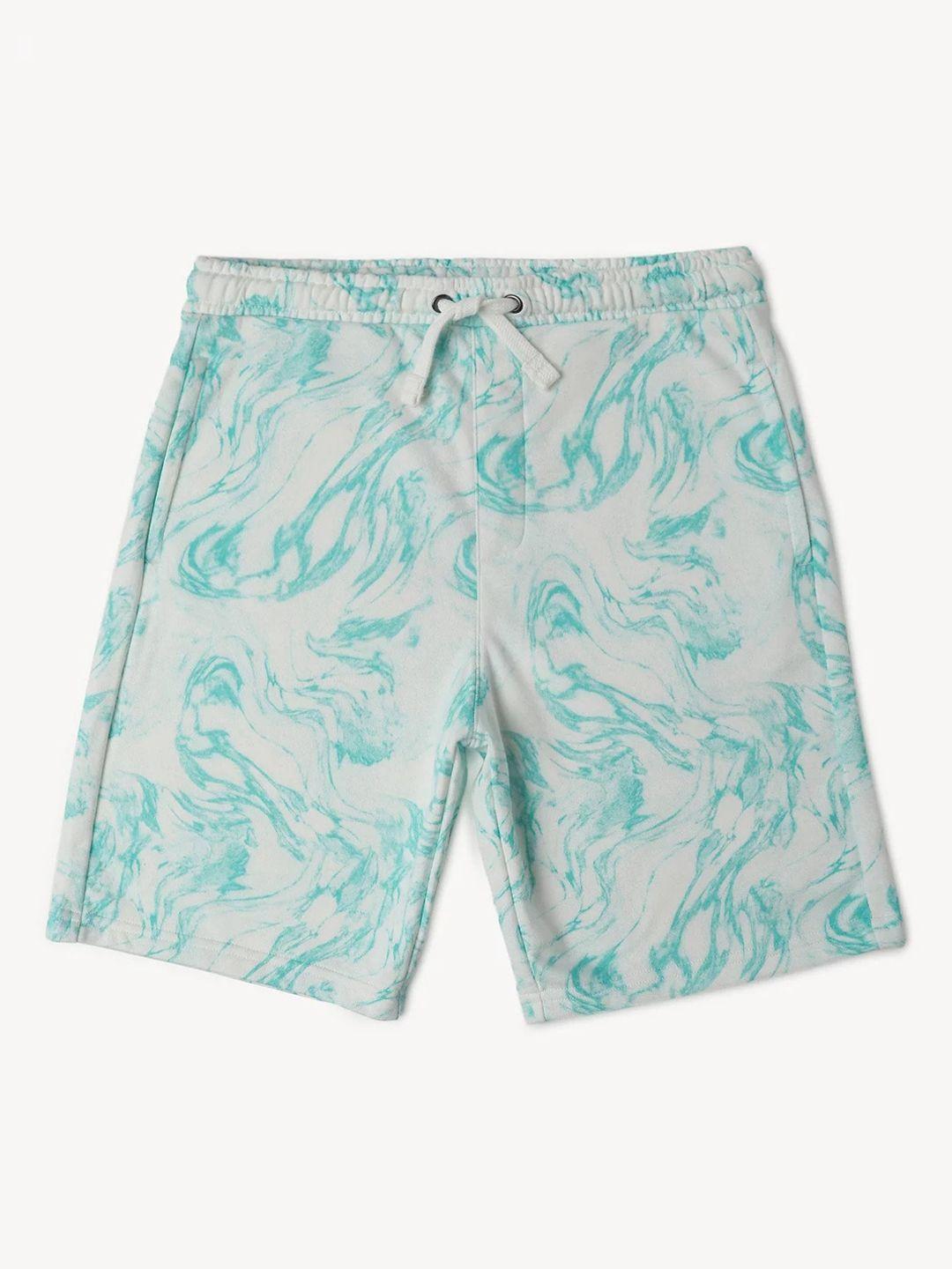 marks & spencer boys floral printed shorts