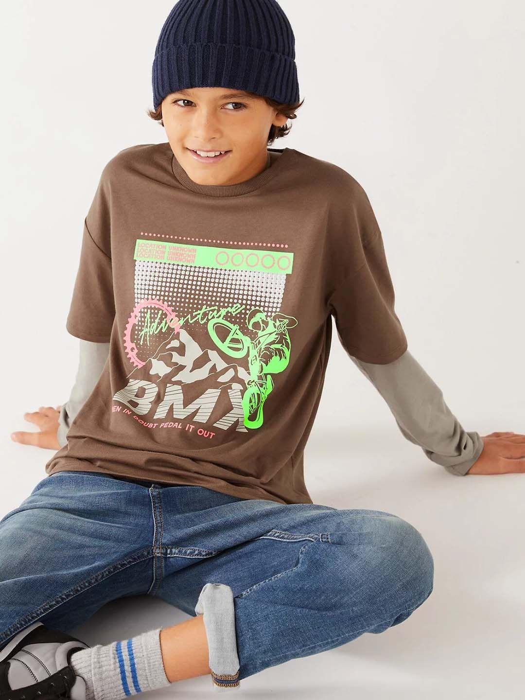 marks-&-spencer-boys-graphic-printed-cotton-t-shirt