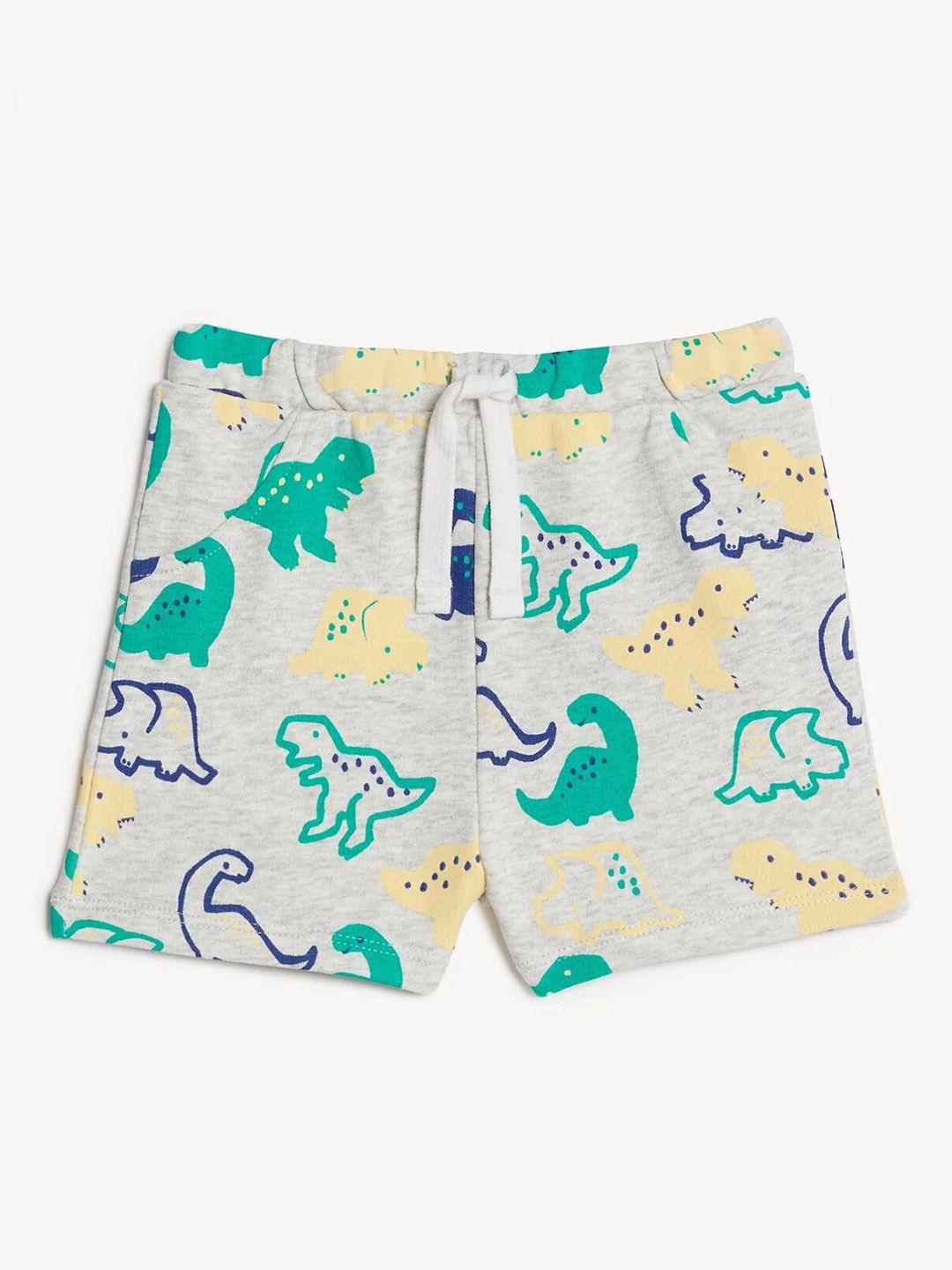 marks & spencer infant boys dinosaur printed shorts