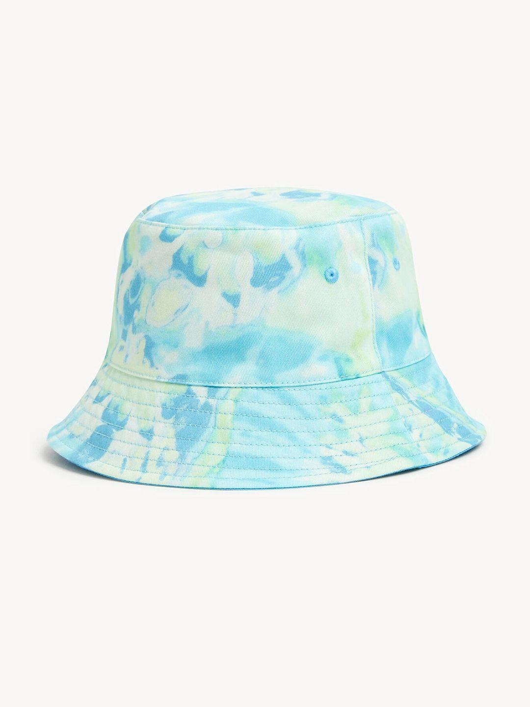 marks & spencer kids tie & dye pure cotton bucket hat