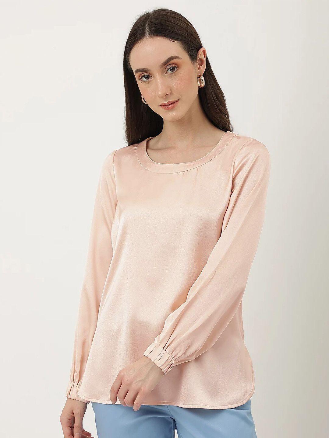 marks & spencer puff sleeves top