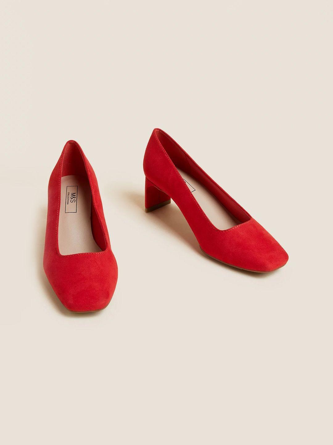 marks & spencer block pumps