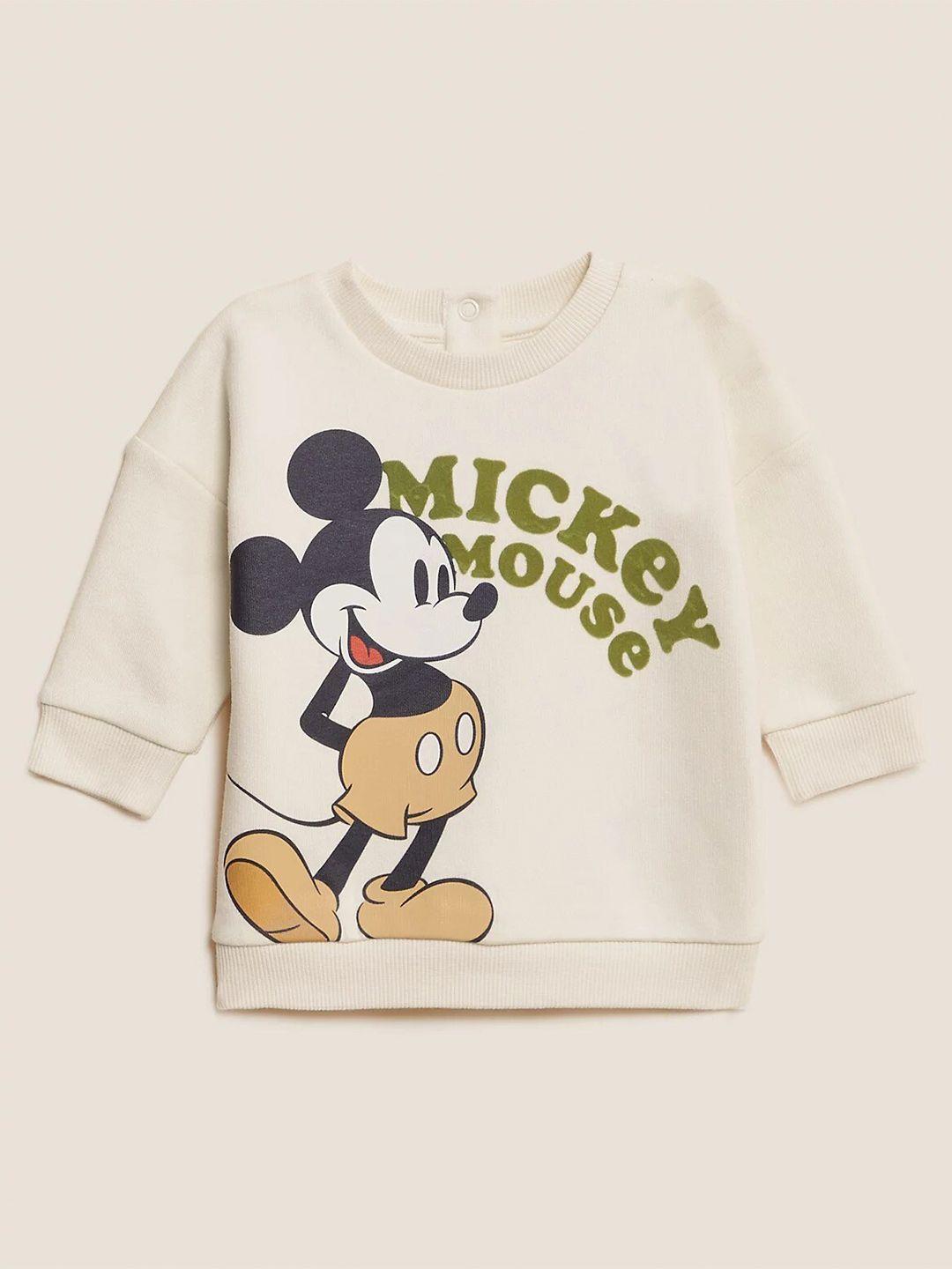 marks & spencer boys mickey mouse printed sweatshirt