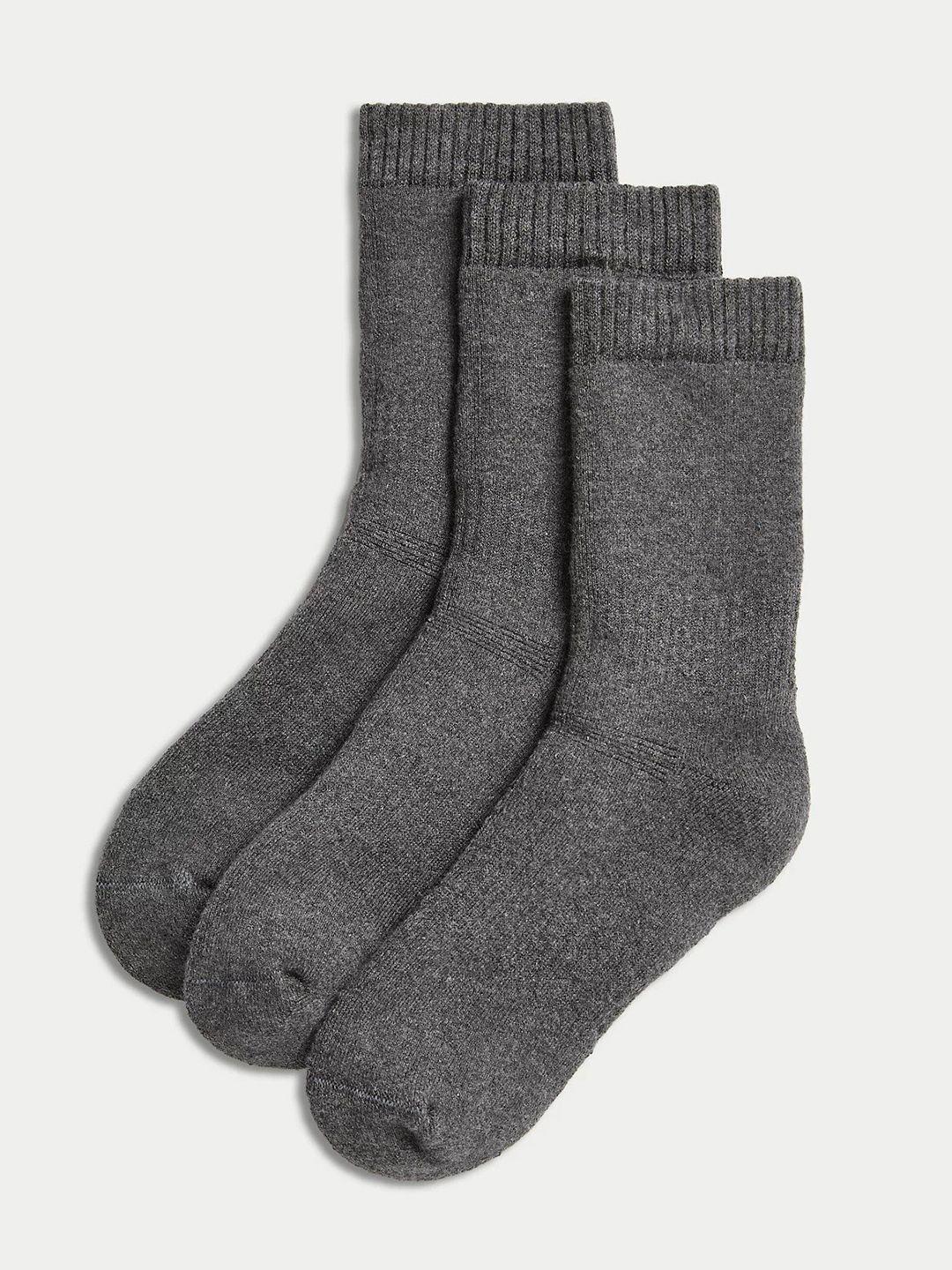 marks & spencer boys pack of 3 above ankle-length socks