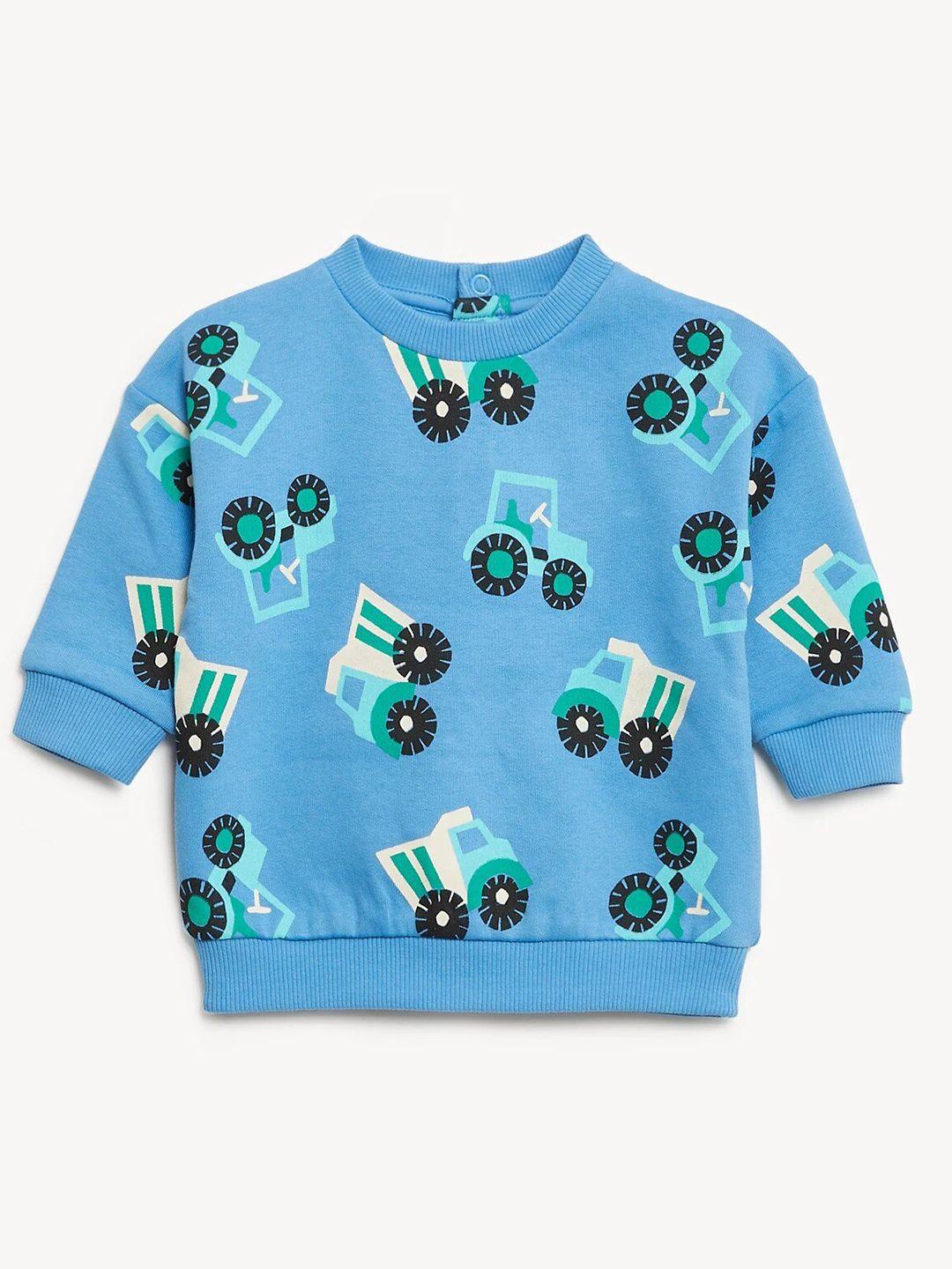 marks & spencer boys printed sweatshirt