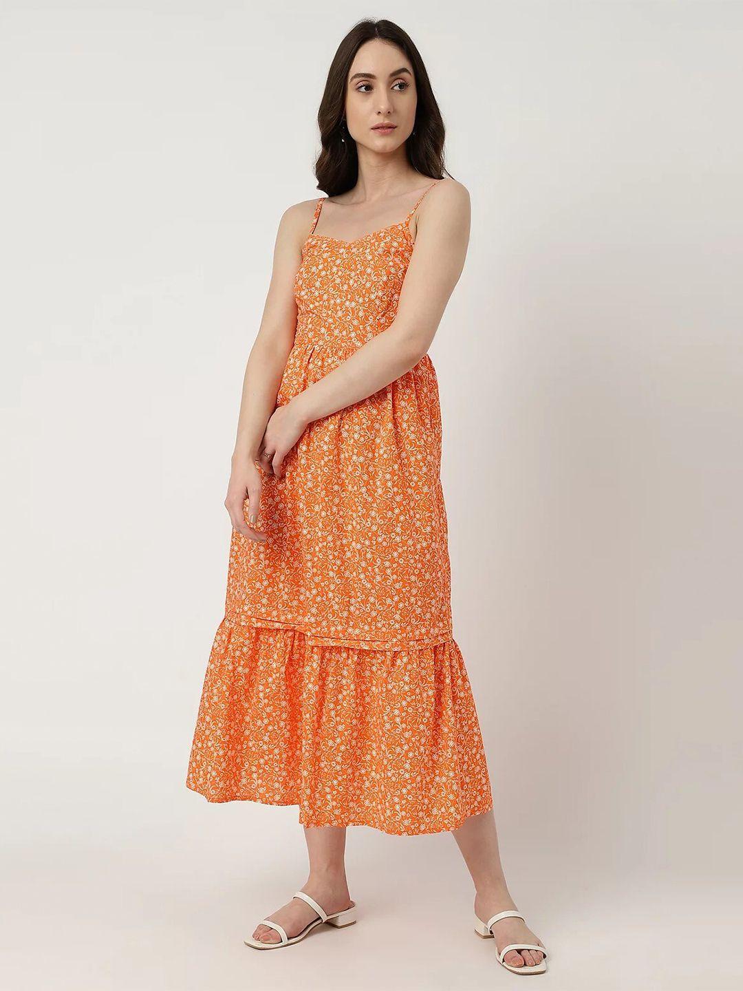 marks & spencer floral a-line maxi dress