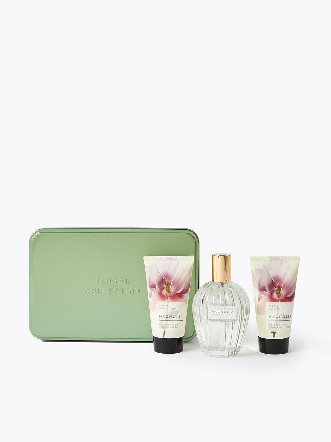 marks & spencer floral collection magnolia gift set