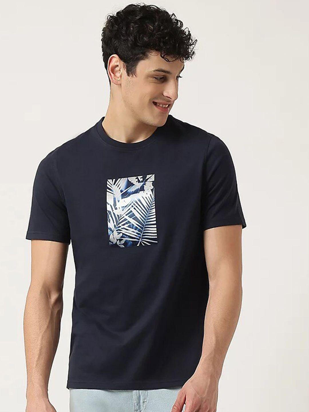 marks & spencer graphic printed pure cotton t-shirt