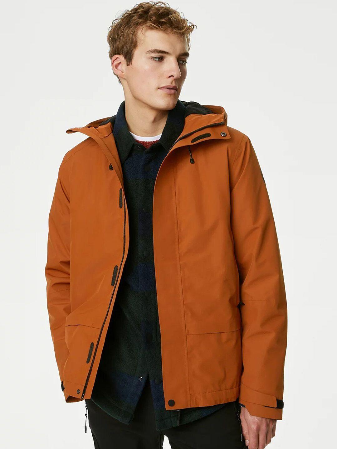 marks & spencer hooded bomber jacket