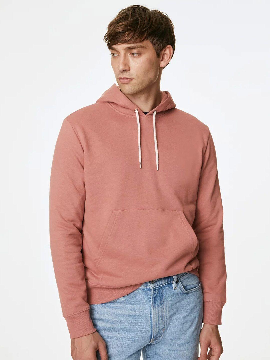 marks & spencer hooded cotton sweatshirt