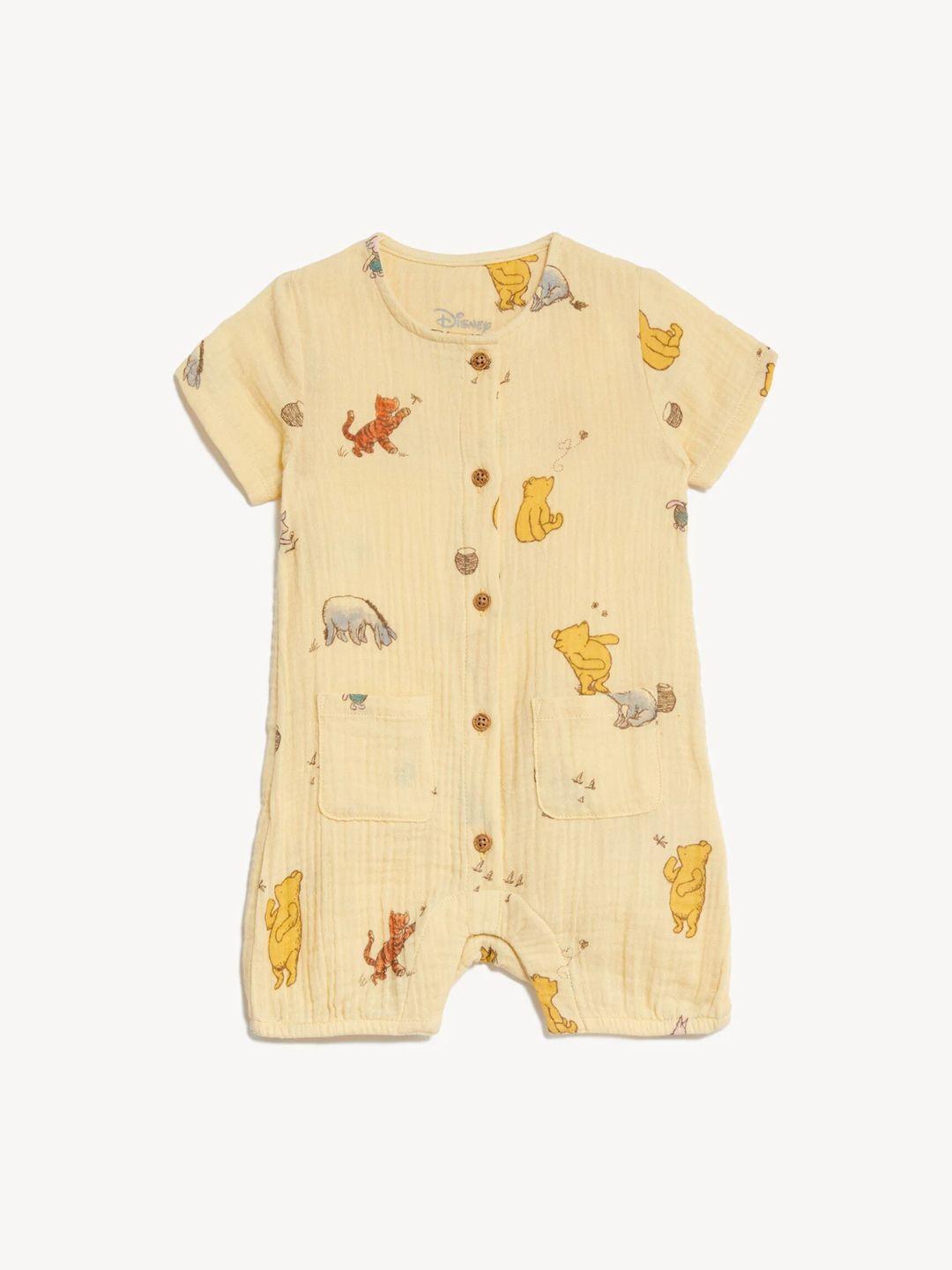 marks & spencer infants printed pure cotton rompers