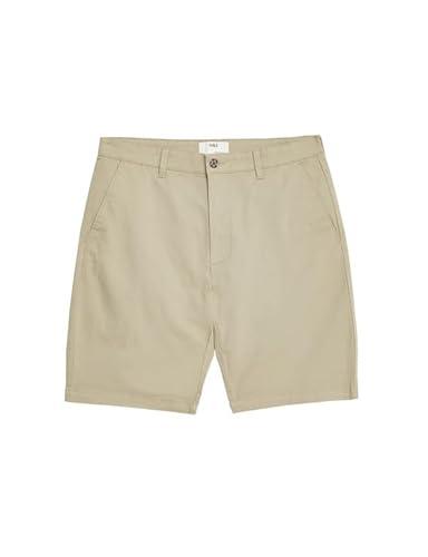 marks & spencer men's chino shorts (60580098008_dark stone