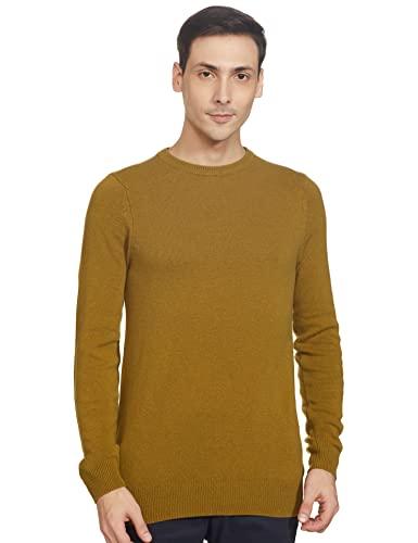 marks & spencer men's jumper (t30/2654m_chartreuse_xxl)