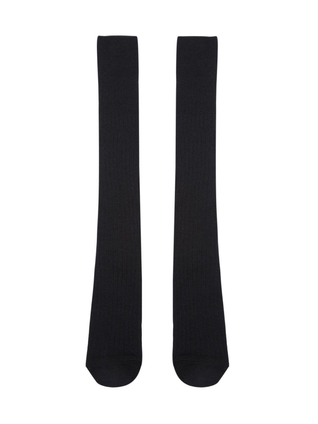 marks & spencer men black solid socks