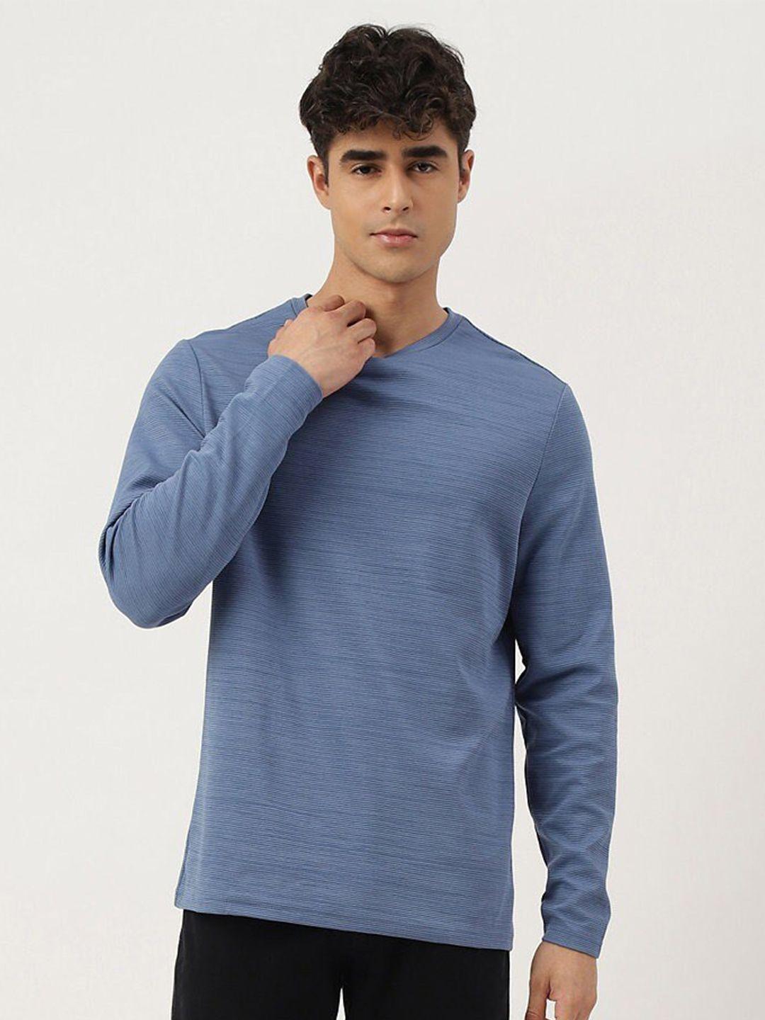 marks & spencer men blue sweatshirt