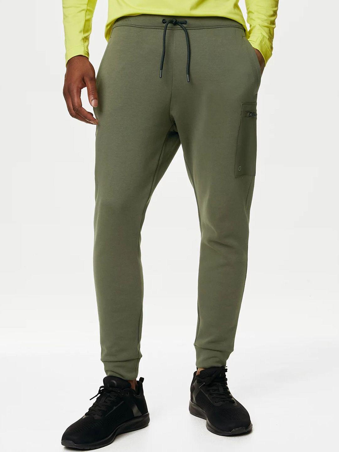 marks & spencer men mid-rise joggers